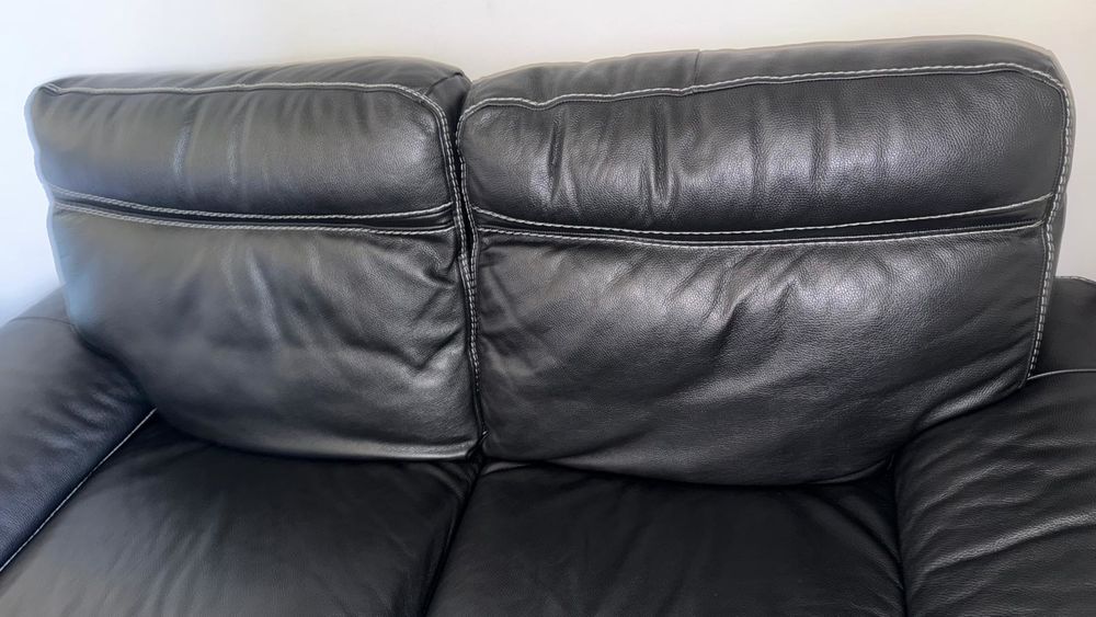 fauteuil cuir noir Meubles