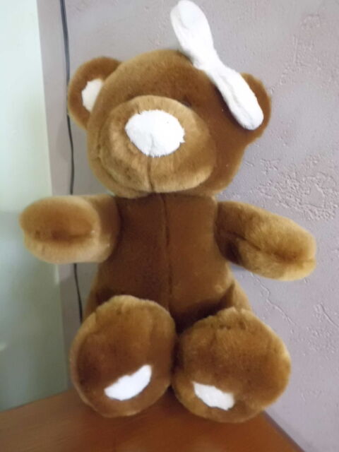 OURS MARRON ET ECRU PRIMATIS 15 Oignies (62)