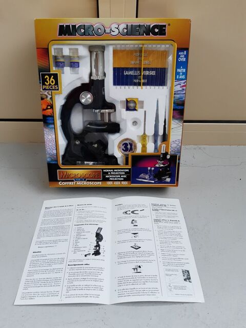 Microscope MICRO-SCIENCE Enfants + 8 ans 19 Le Vernois (39)