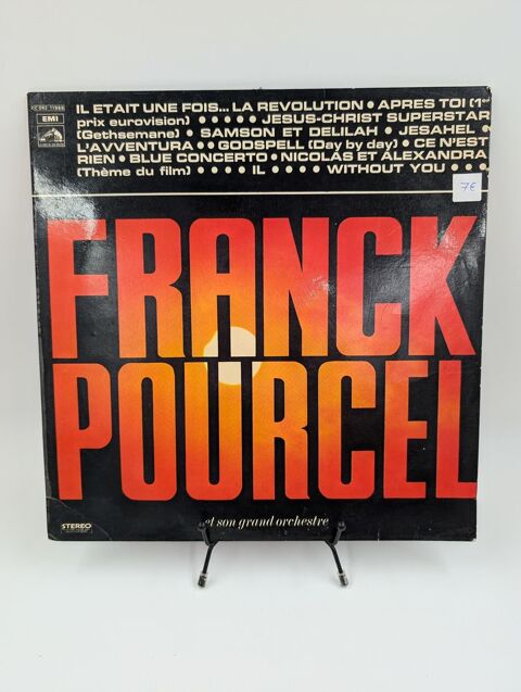 Vinyle 33 tours Franck Pourcel : A.D.V. n 39 (Il tait...) 4 Vulbens (74)