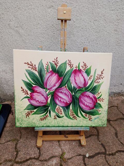 Tableau - d�coration - peinture acrylique  60 Comines (59)