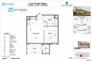 Vente Appartement FETERNES APPARTEMENT T2 NEUF Feternes