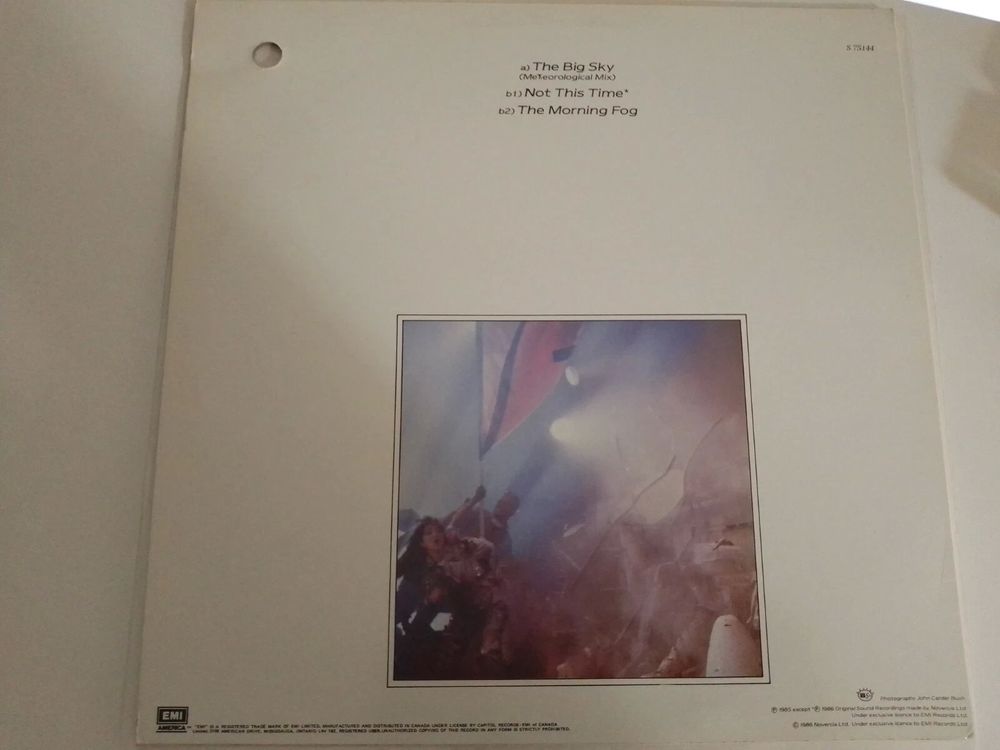 KATE BUSH RARE VINYLE MAXI 45 TOURS PRESSAGE CANADA "THE BIG CD et vinyles