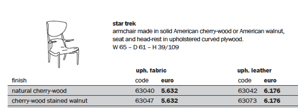 PIECE RARE - COLLECTOR - FAUTEUIL STAR TREK Meubles