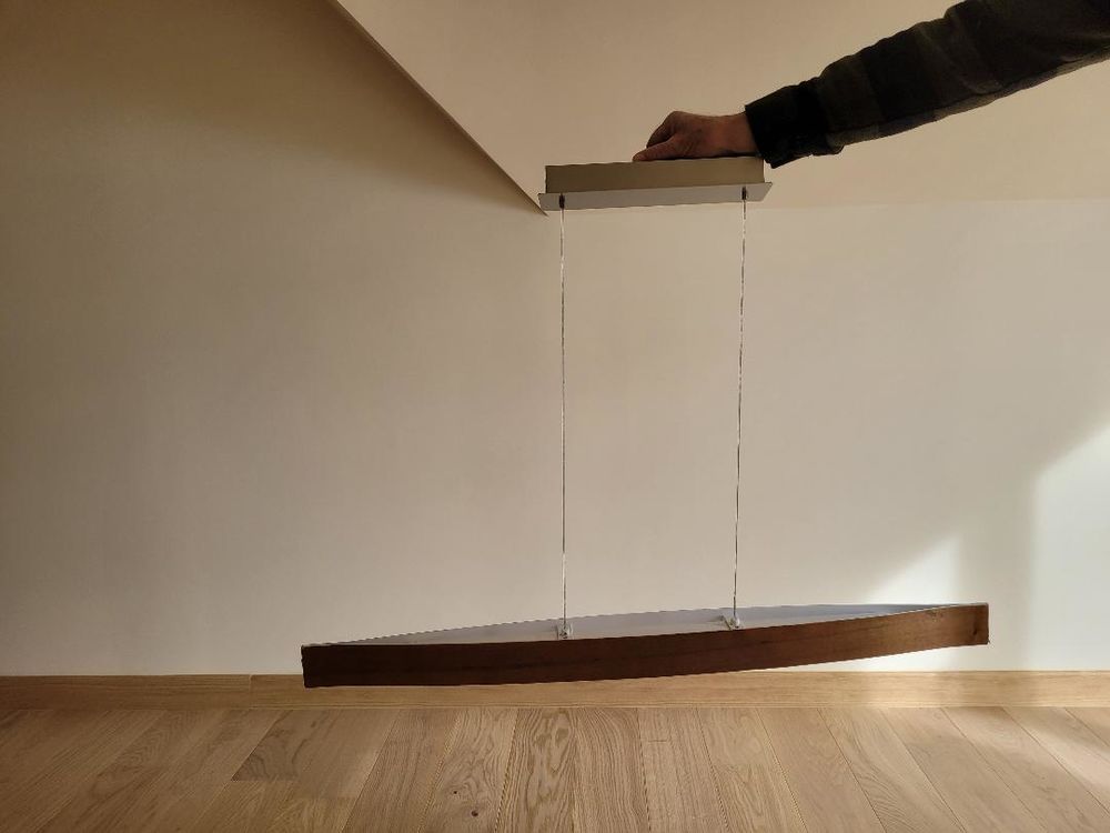 suspension led design forme bateau Décoration