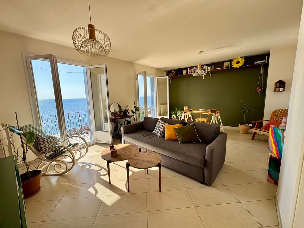 Vente Appartement T3 de 70 m² vue mer - dernier étage, terrasse 13 m² Bastia