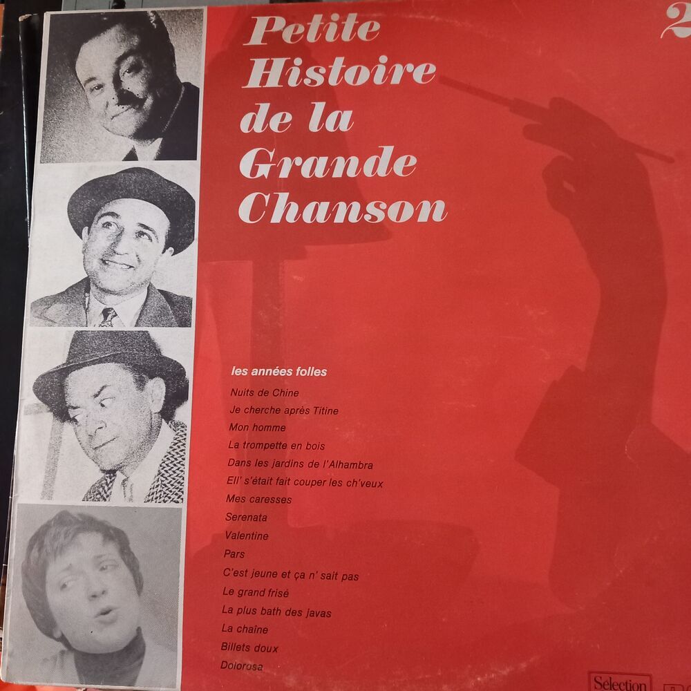 PETITE HISTOIRE DE LE GRANDE CHANSON / 2 X DISQUES 33 TOURS CD et vinyles
