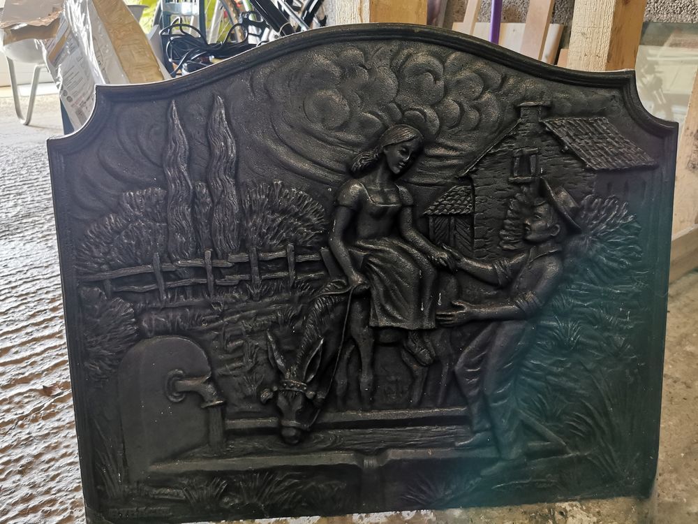 plaque de chemin&eacute;e Décoration