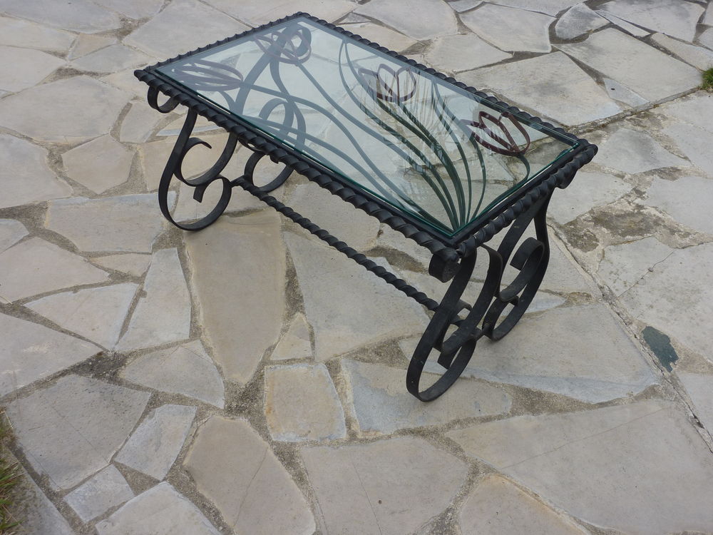 BELLE TABLE BASSE FER FORGE Meubles