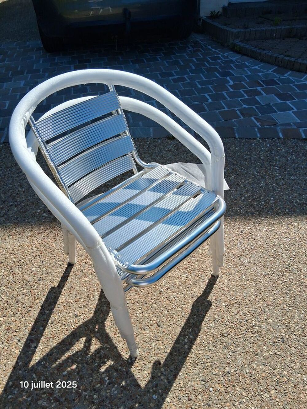 Lot de chaises alu Meubles