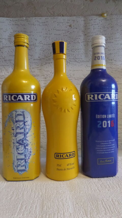 bouteilles collecteur de RICARD 12 Lyon 8 (69)