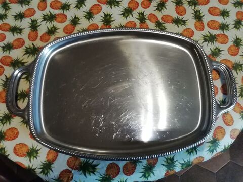 Plateau inox style Alessi.  12 Noyelles-l�s-Vermelles (62)