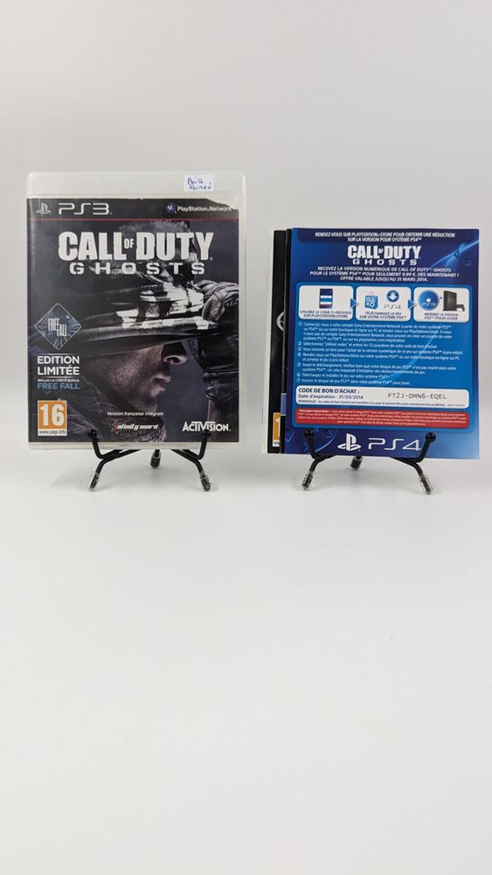 Jeu PS3 Playstation 3 Call of Duty Ghosts en boite, complet Consoles et jeux vidéos