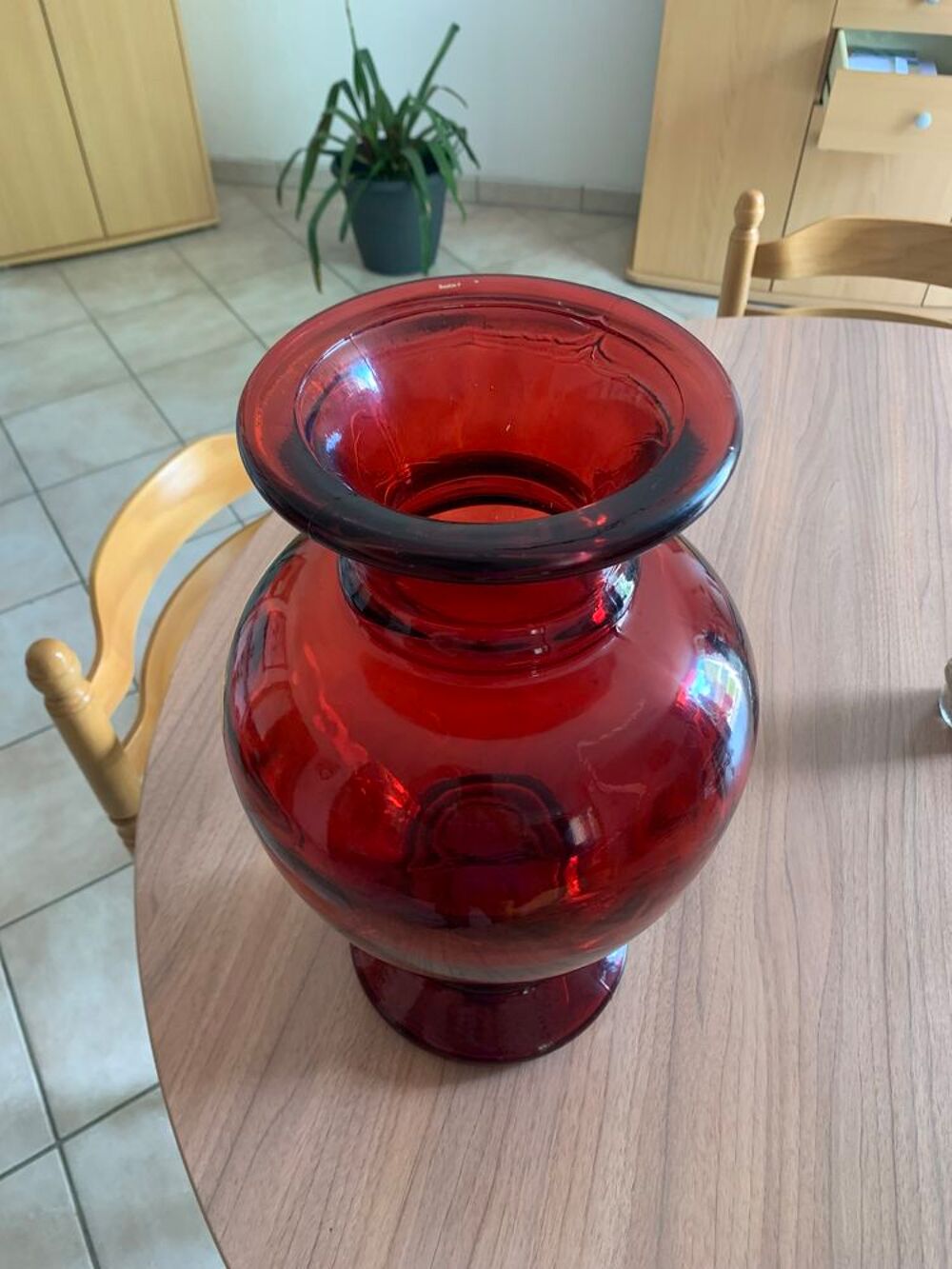 VASE ROUGE Décoration