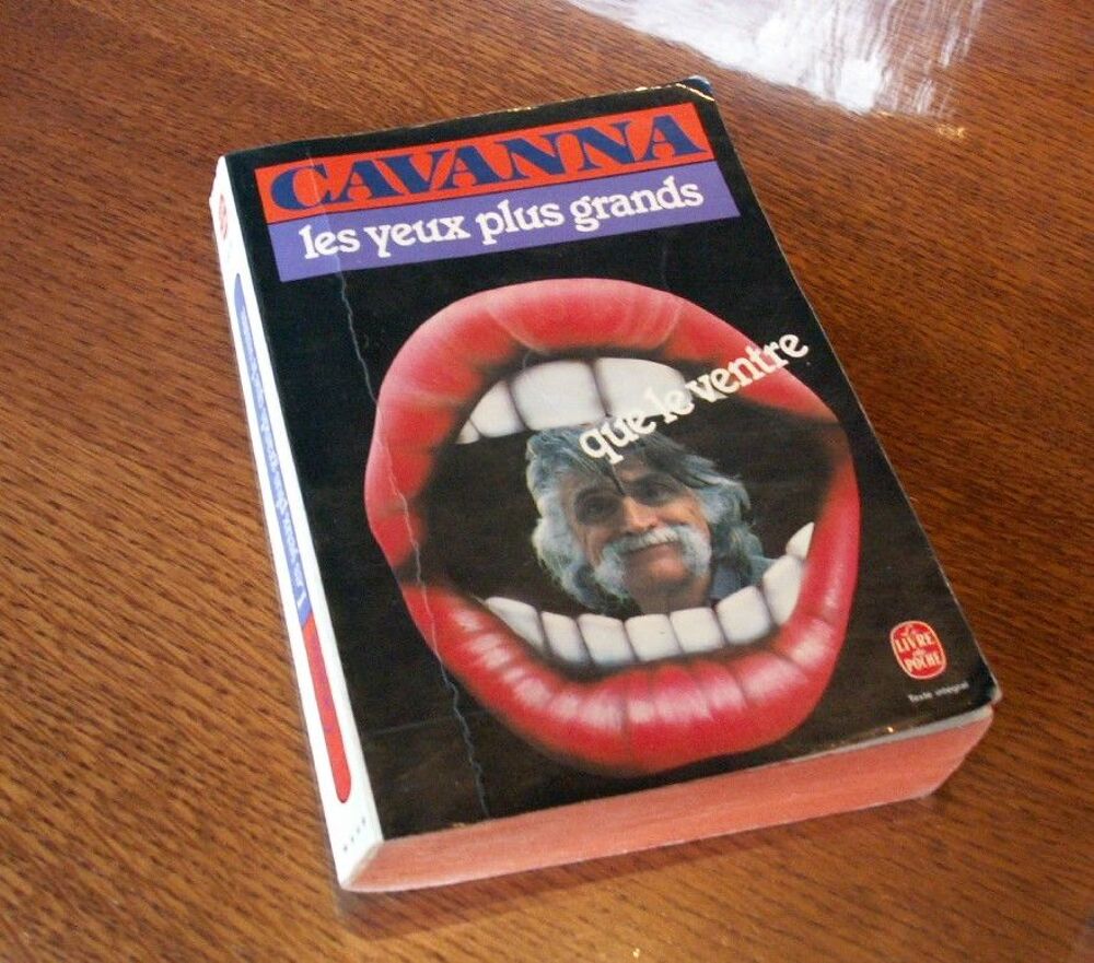 lot de 3 livres de poche CAVANNA ou &eacute;change Livres et BD