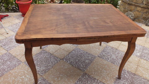 Table bois couleur chêne 299 Cornillon-Confoux (13)