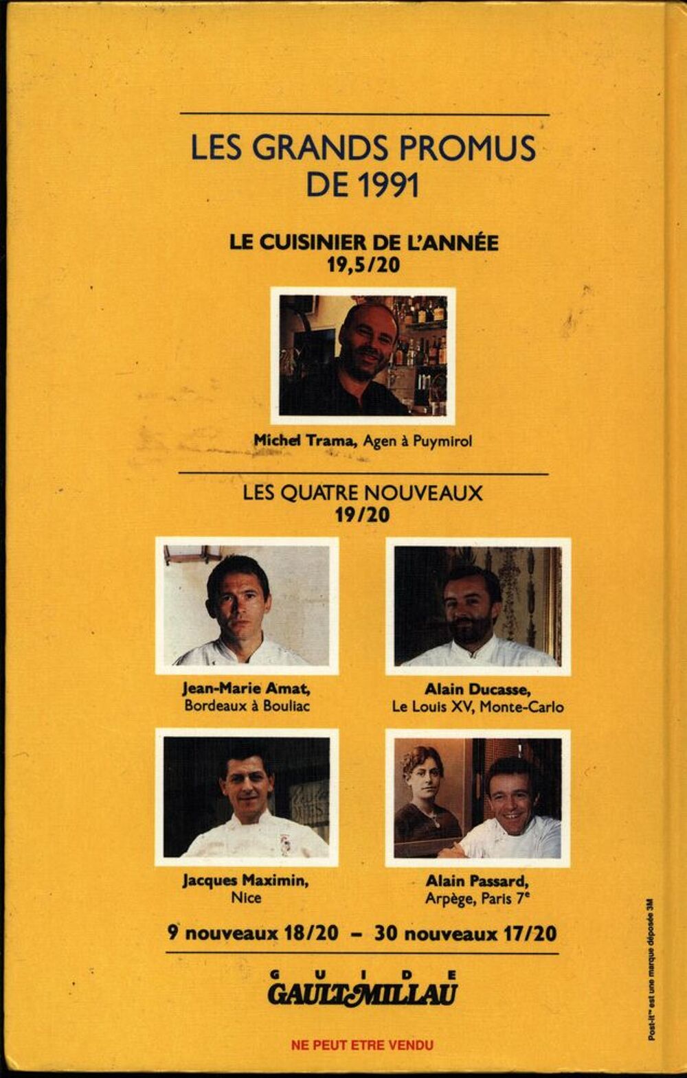 Guide GAULT et MILLAU ? France 91 ? vintage
