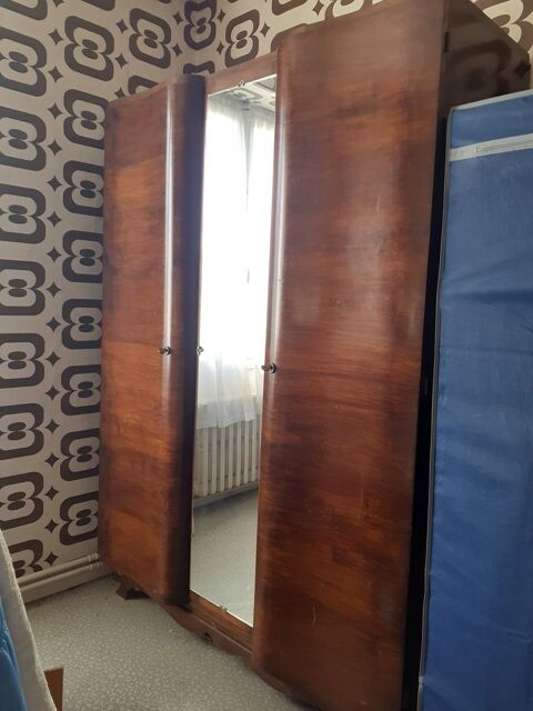 ARMOIRE EN BOIS VINTAGE ANNEE 50 80 Loireauxence (44)