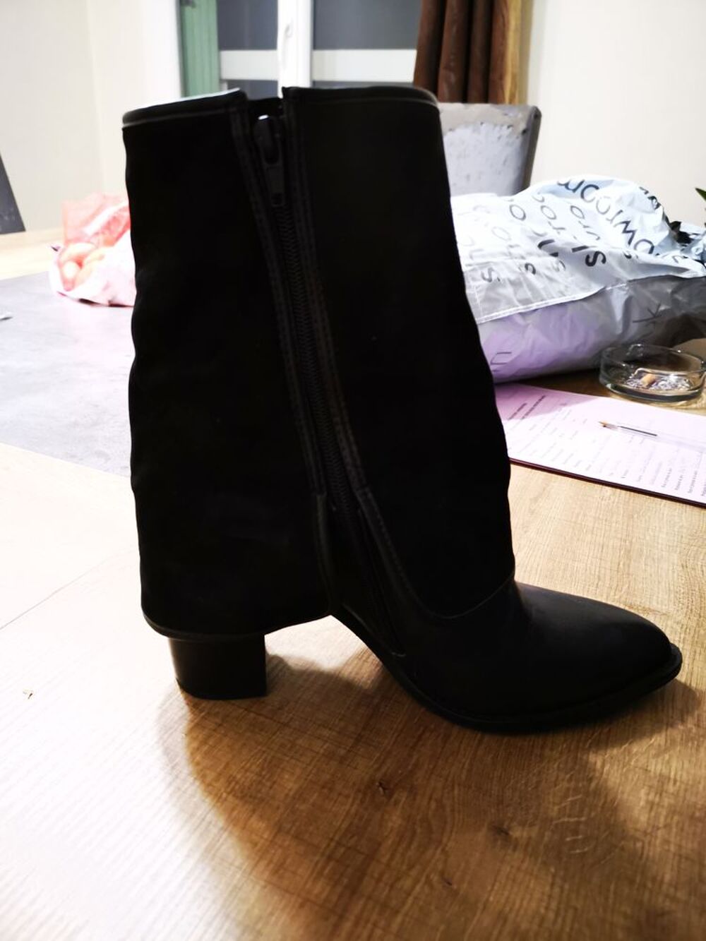 Bottines noires Chaussures