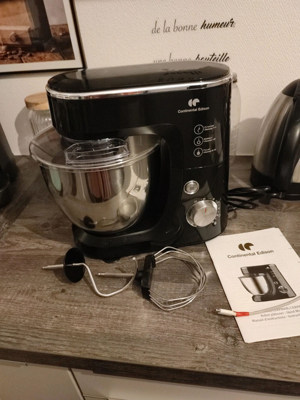 Robot patissier Continental Edison CERP800B Electromnager