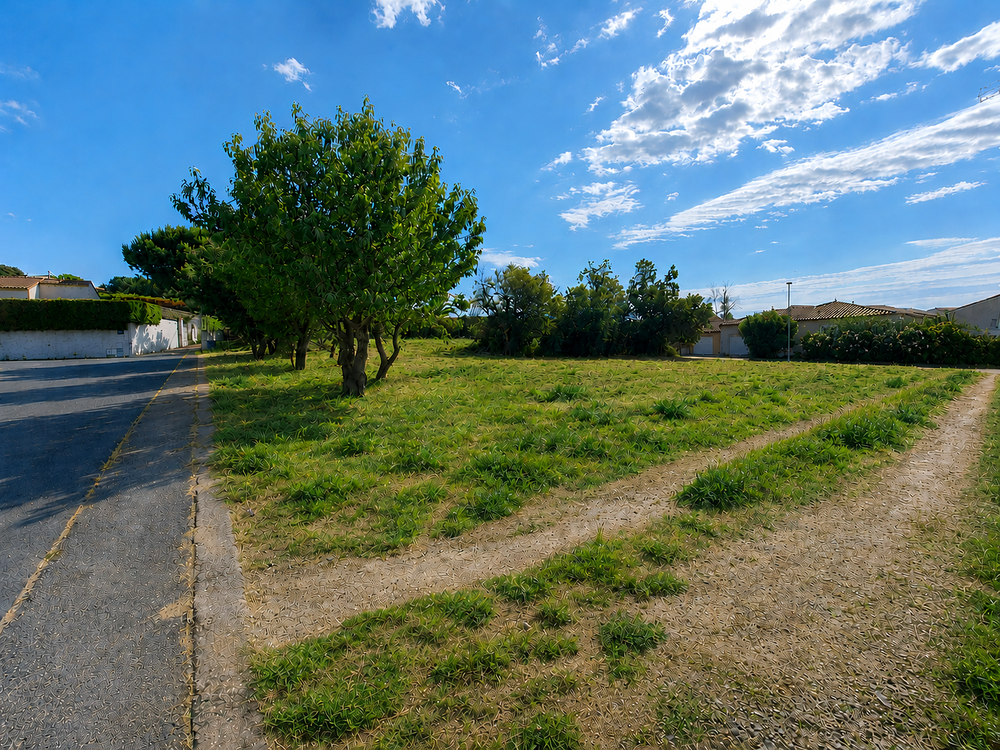 Vente Terrain Rare, près de Béziers terrain viabilisé de 1010 m2 Maraussan