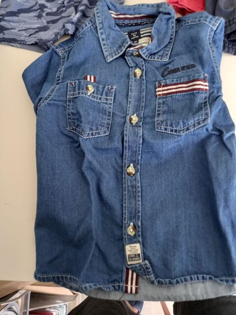 Ensemble 3 Shorts+chemise Garon ge 4 ans, 10 Saint-Dizier (52)