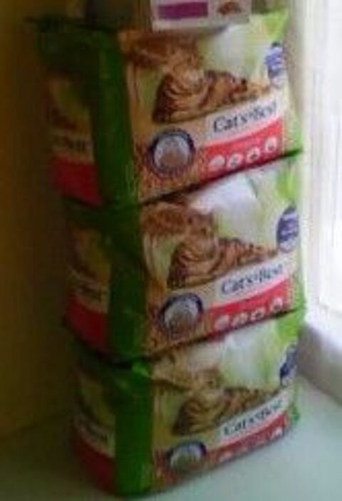 3 sacs de liti&egrave;re v&eacute;g&eacute;tale Cat's Best Original agglom&eacute;rante 15 69400 Villefranche-sur-sa�ne