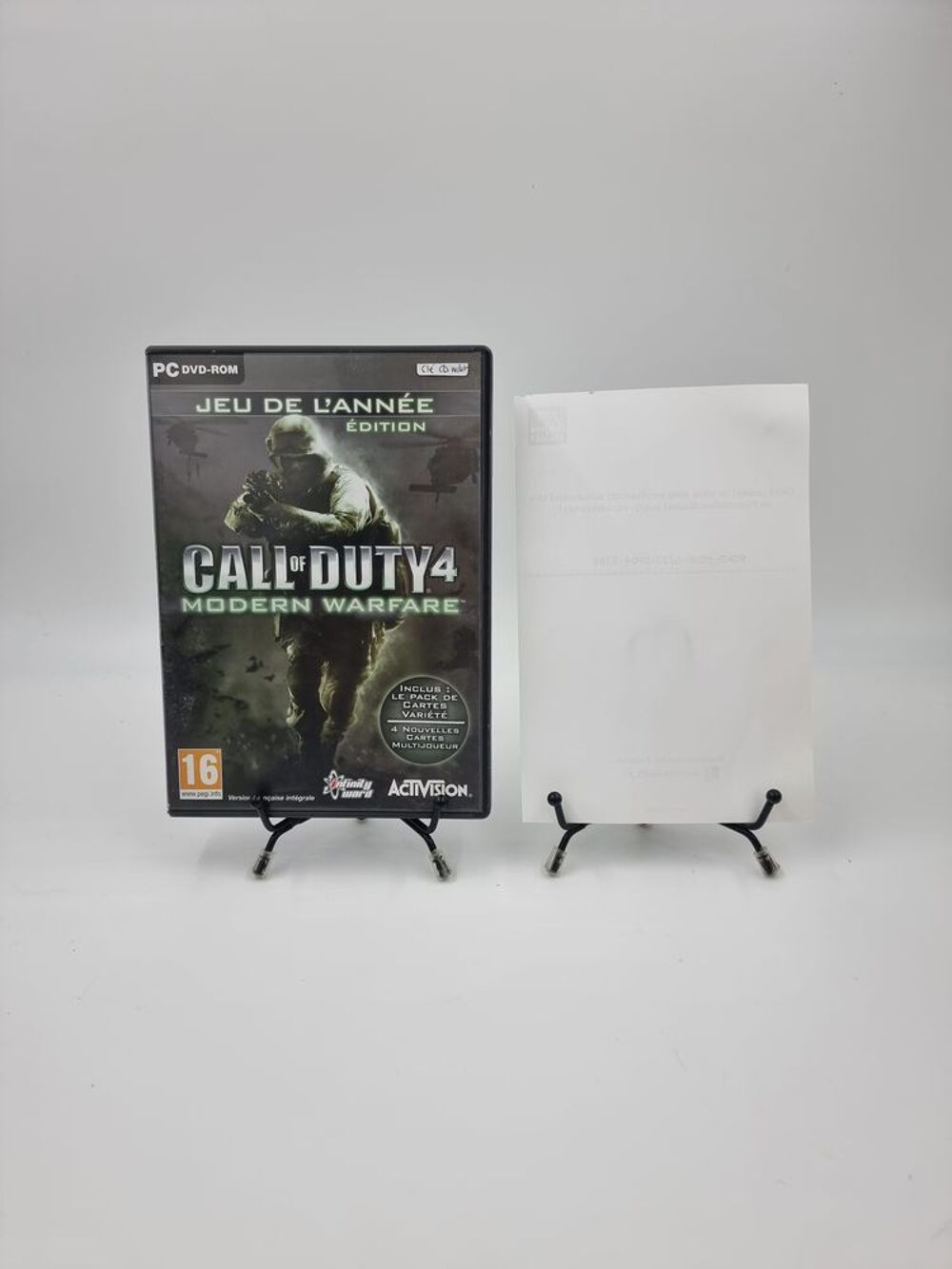 Jeu PC Call of Duty 4 Modern Warfare complet Consoles et jeux vidéos