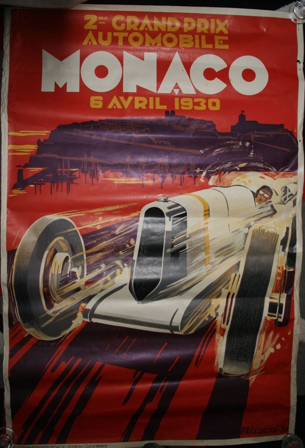 AFICHE CIRCUIT MONACO Photos/Video/TV
