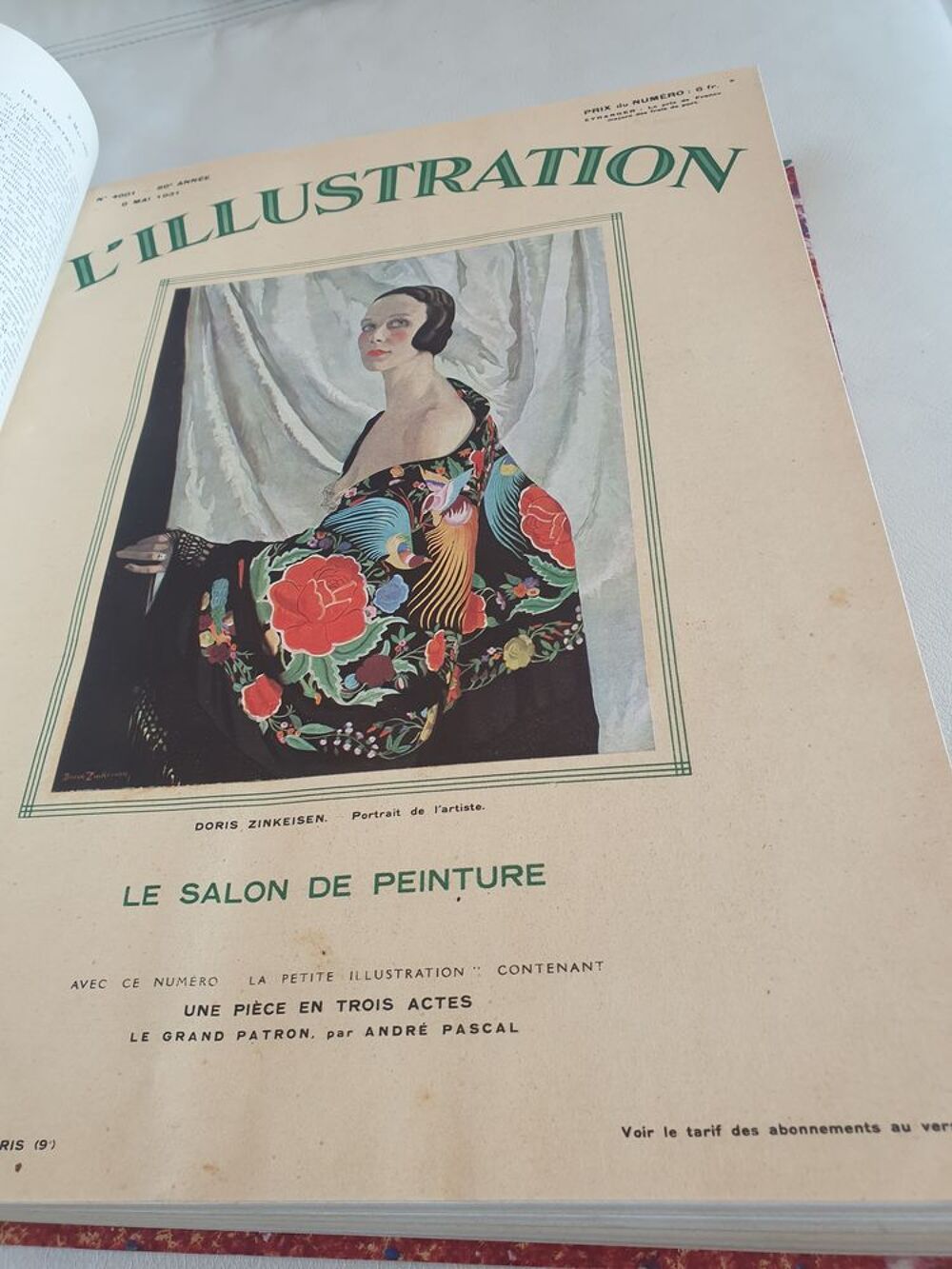 revues L'ILLUSTRATION reli&eacute;es 