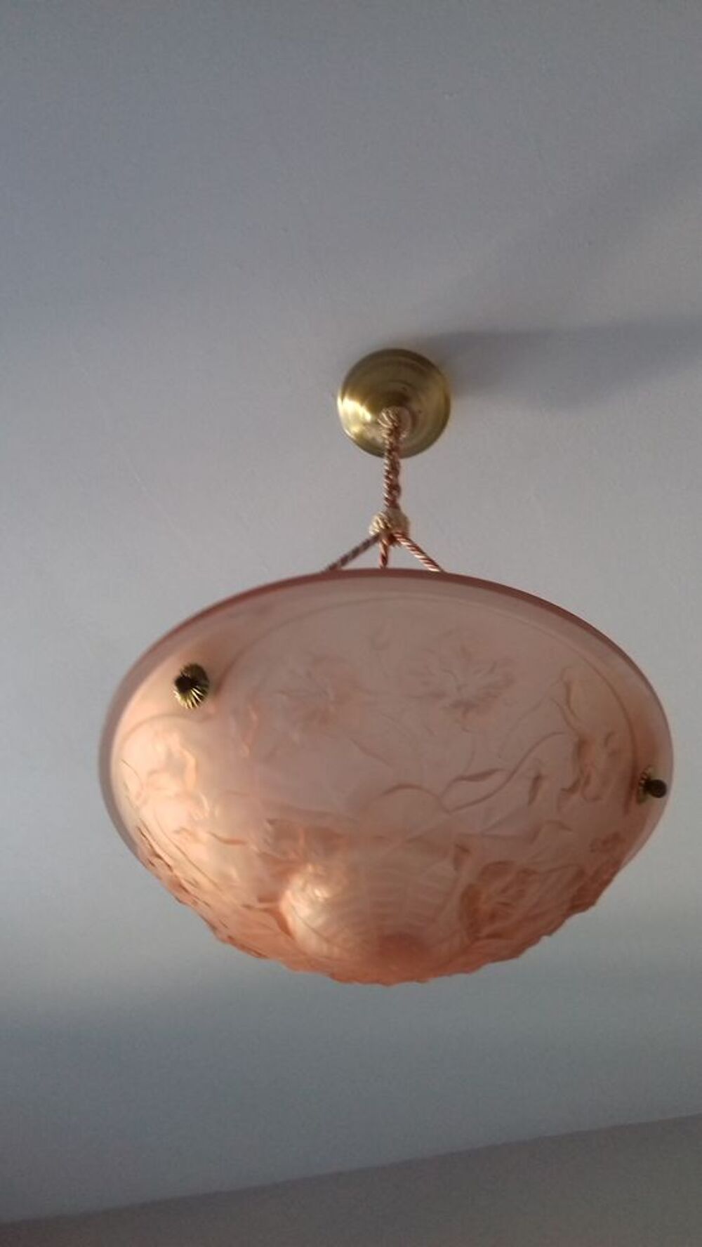 Suspension p&acirc;te de verre Décoration