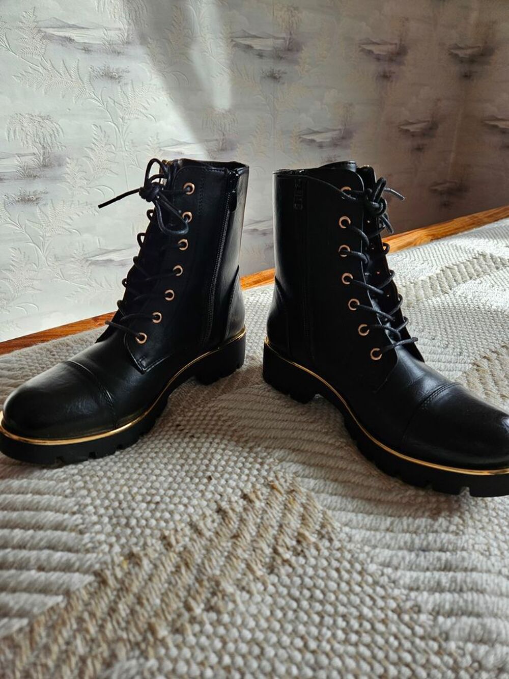 Bottines femme essay&eacute;es une fois en 37 Chaussures