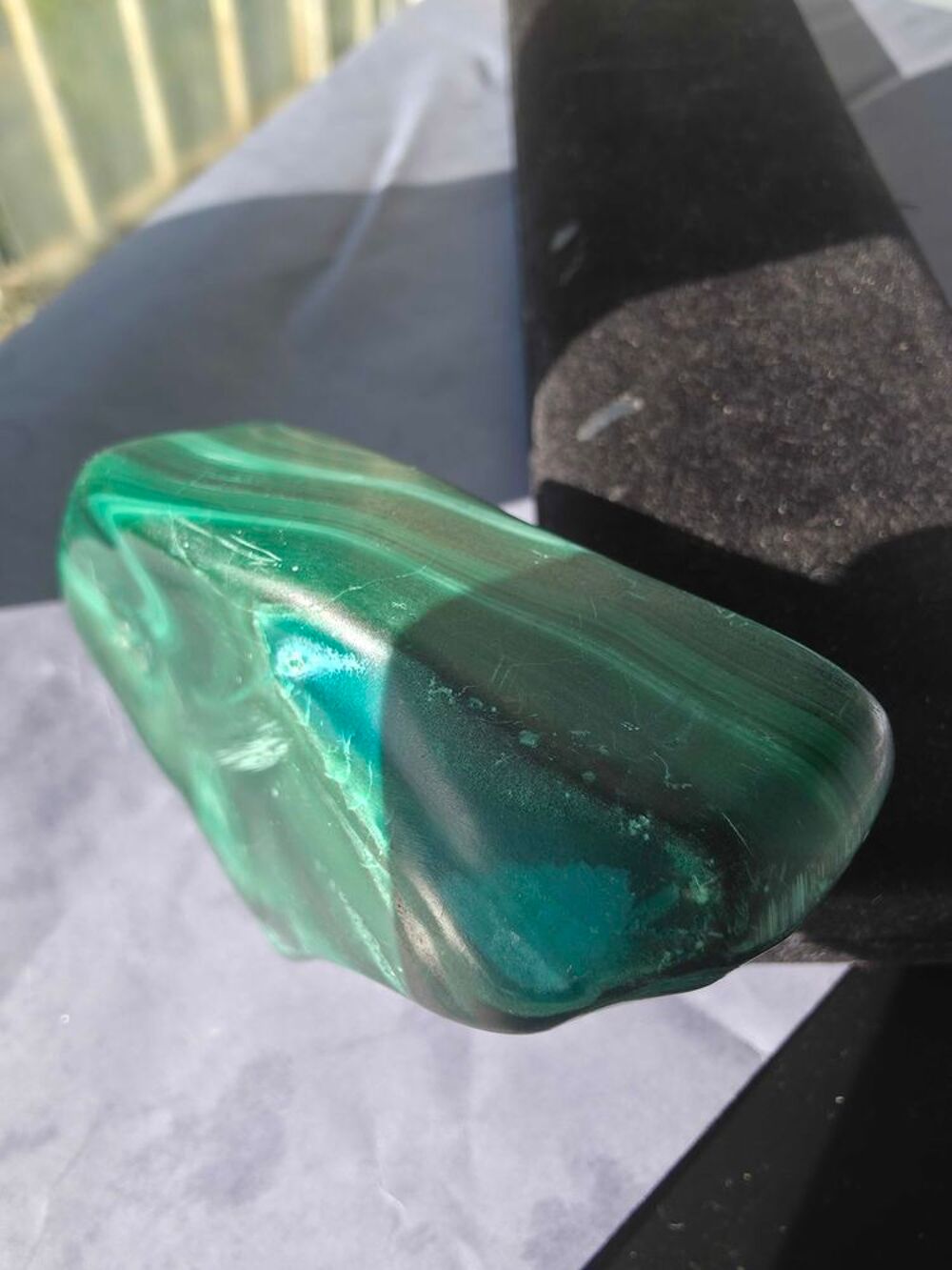 Magnifique Chrysocolle Malachite de Collection-Katanga(RDC) 185g 