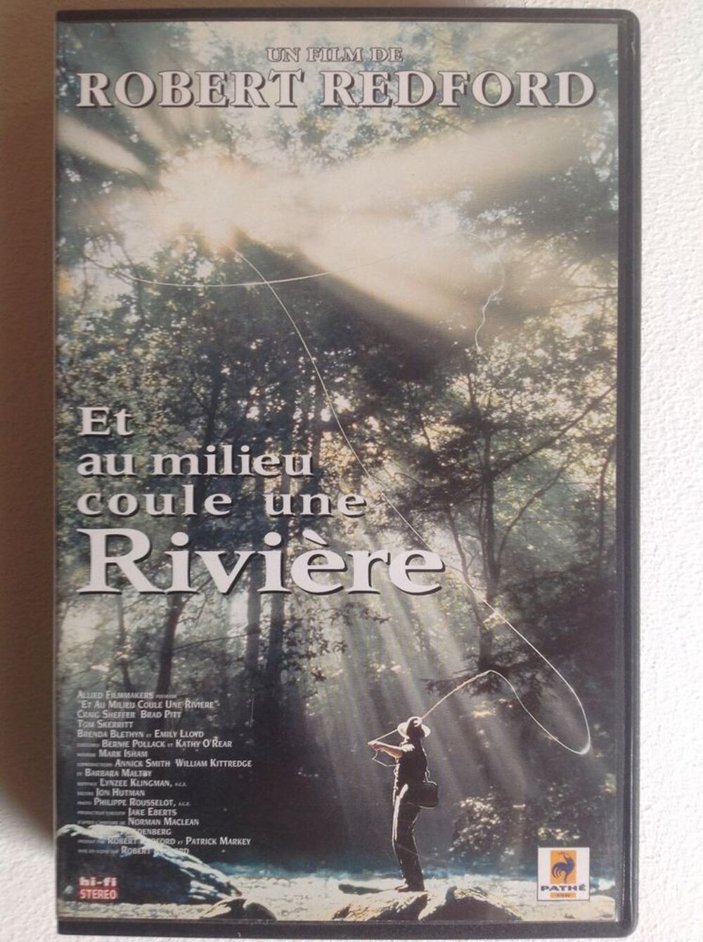 ET AU MILIEU COULE UNE RIVI&agrave;ˆRE DE REDFORD K7 VIDEO Envoi Pos DVD et blu-ray