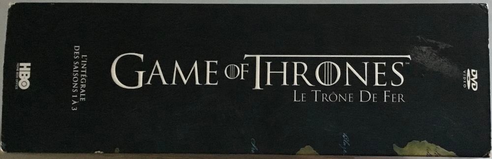 Coffret DVD de l'int&eacute;grale des saisons 1 &agrave; 3 Game of Thrones DVD et blu-ray