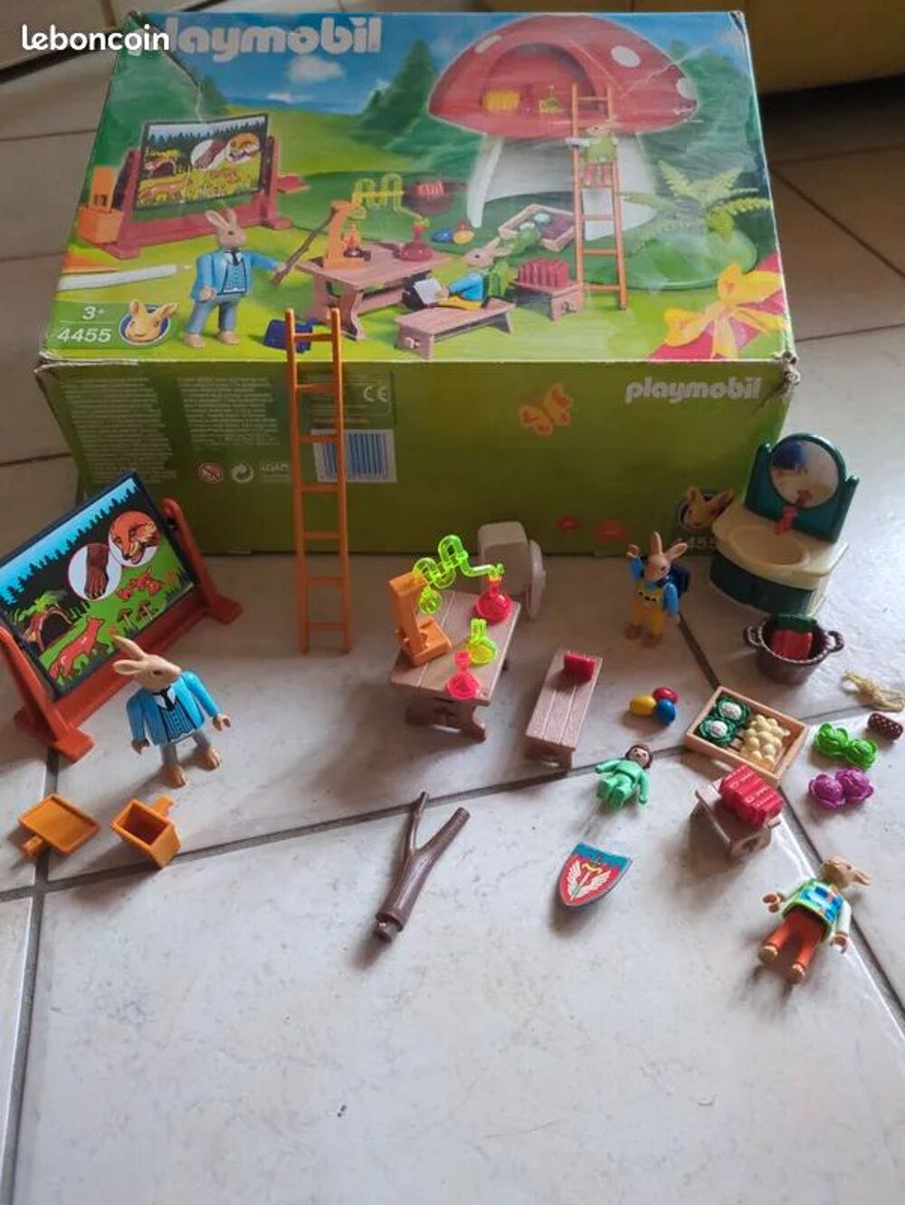 Playmobil vintage l'&eacute;cole des lapins Jeux / jouets