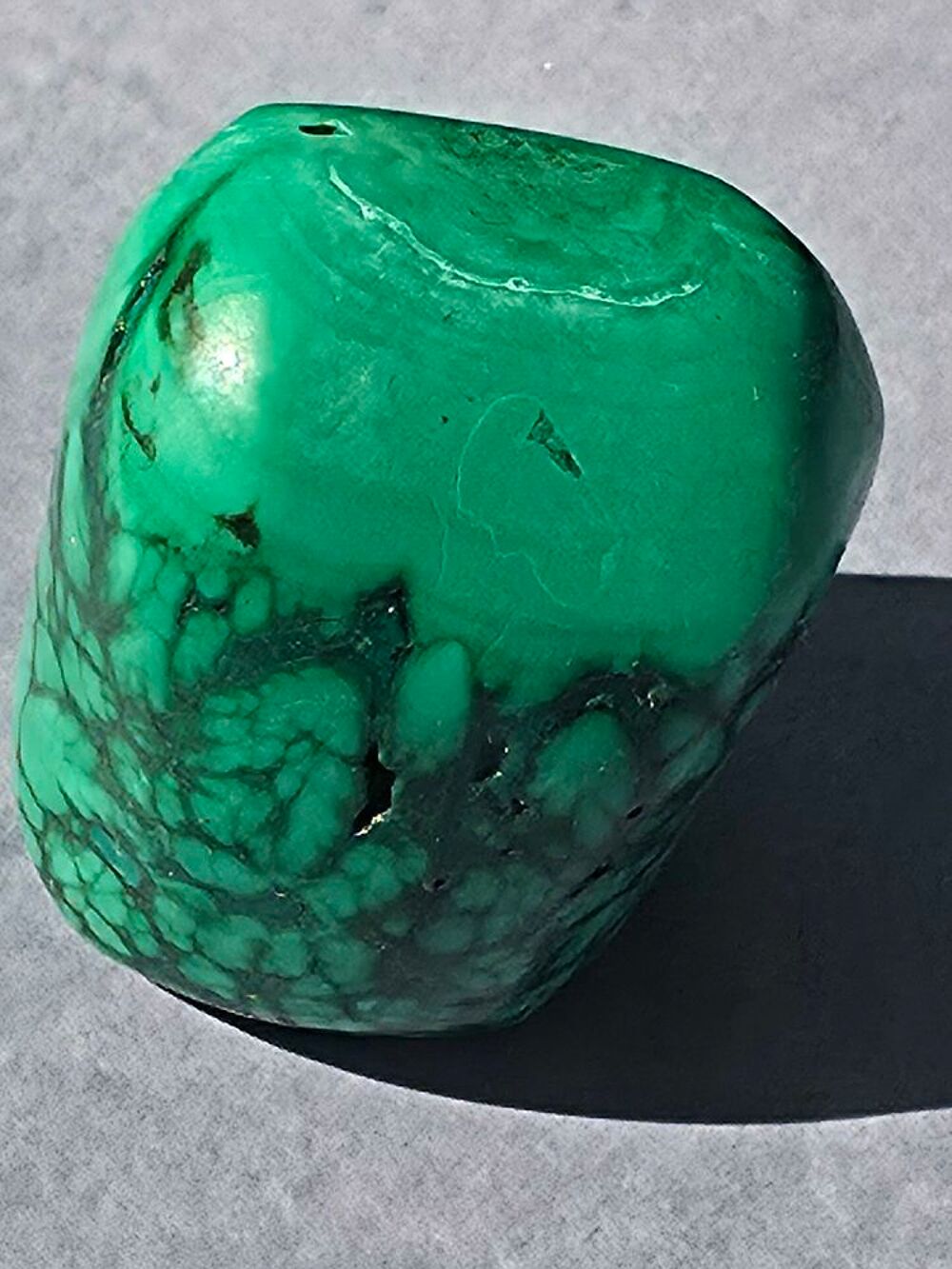 Superbe Pierre de Malachite Naturelle-Katanga RDC (14g) 