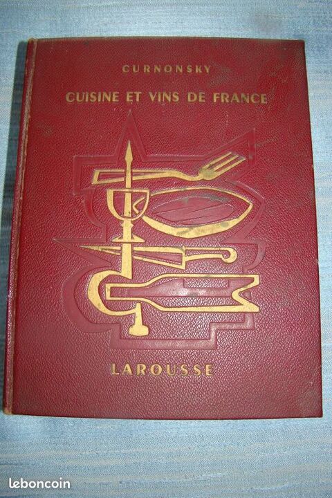 Cuisine et vins de France - Curnonski - anne 1953  20 Gargenville (78)