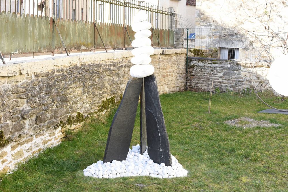 Sculpture en Marbre et Ardoise ? Statue Jardin Jardin