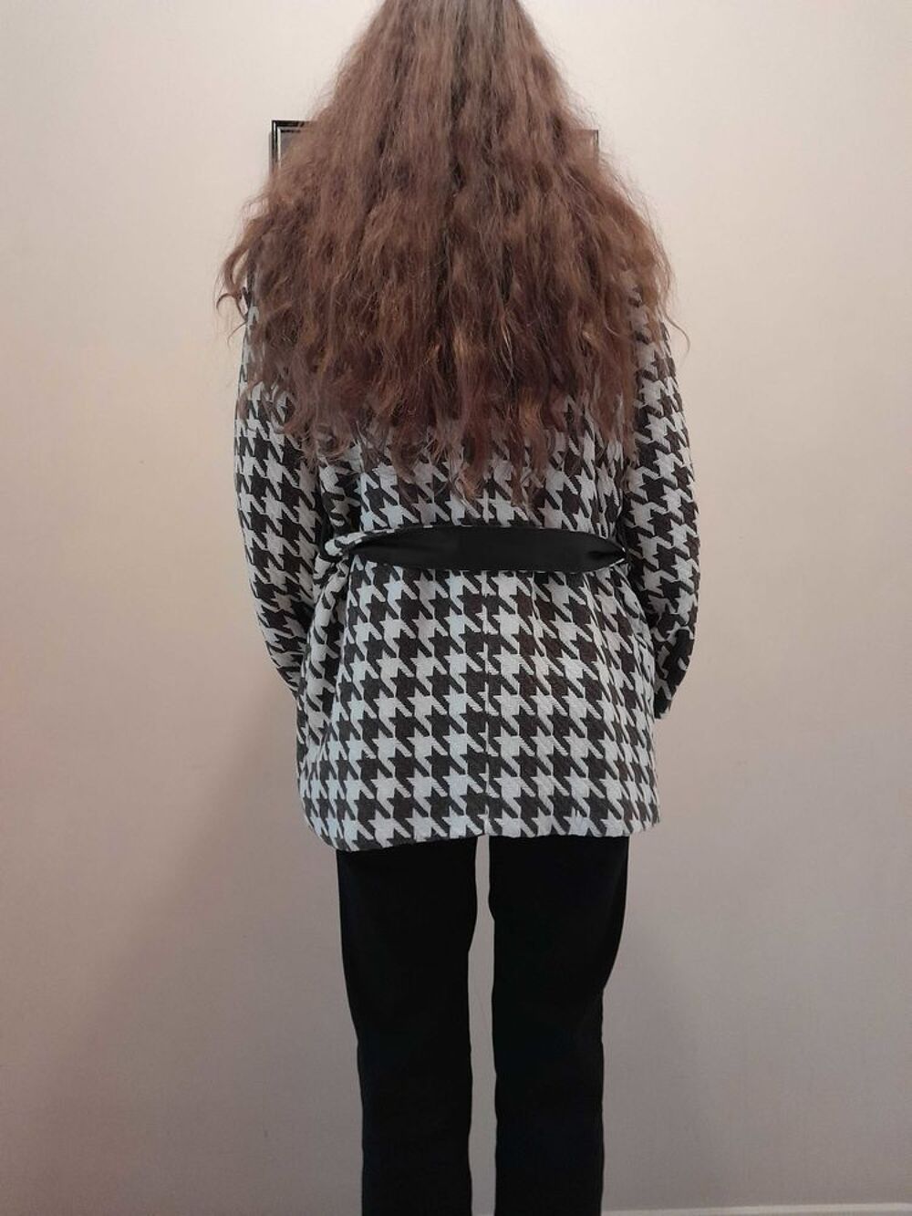 veste f&eacute;minine pieds de poule Vêtements