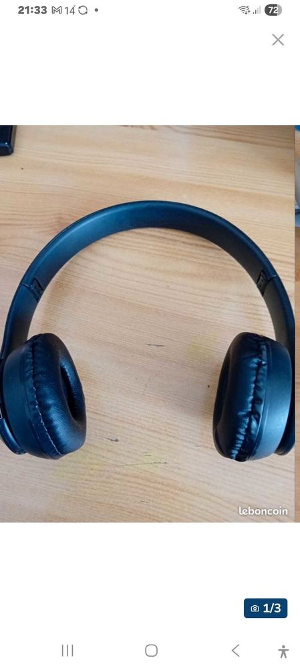 casque st&eacute;r&eacute;o sans fil Audio et hifi