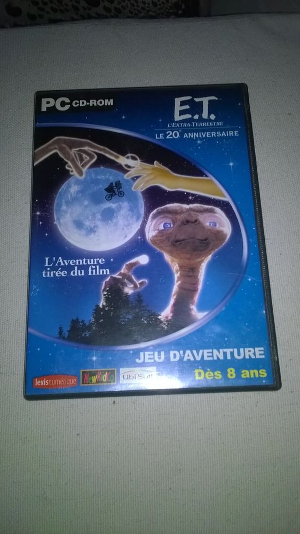 Jeu PC E.T. l'Extra-Terrestre 
2002
Excellent etat
E.T. l Consoles et jeux vidéos