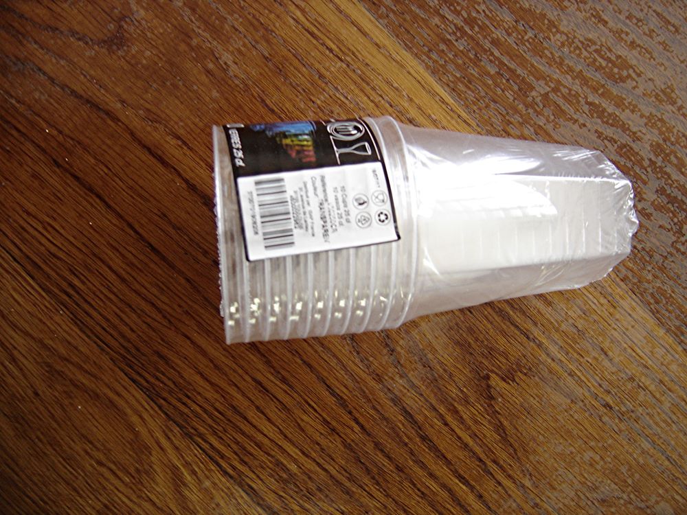 50 verres plastique rigide jetables neufs Electroménager