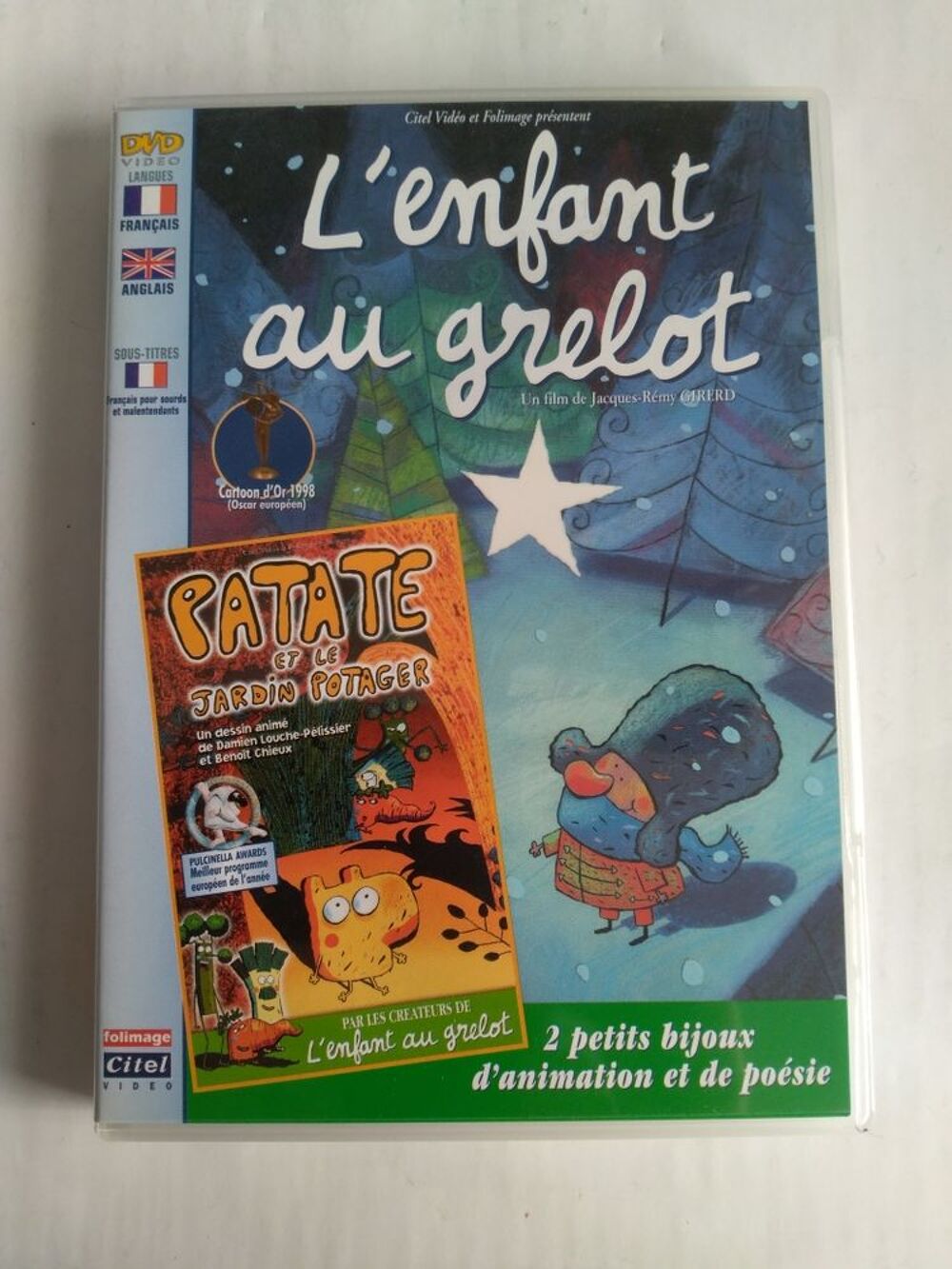 L'enfant au grelot DVD et blu-ray