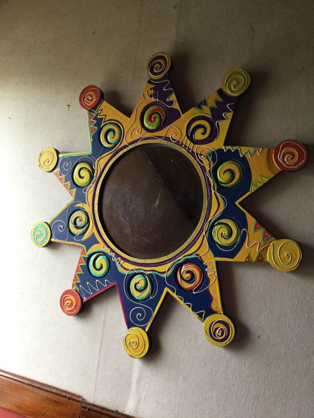 Miroir en forme d'&eacute;toile Décoration