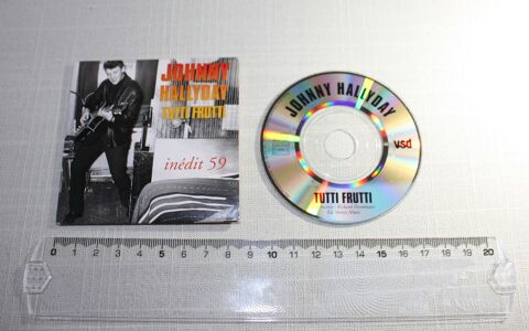 Johnny Hallyday - Mini CD 1993, Tutti Frutti - Hors commerce 10 Bavay (59)