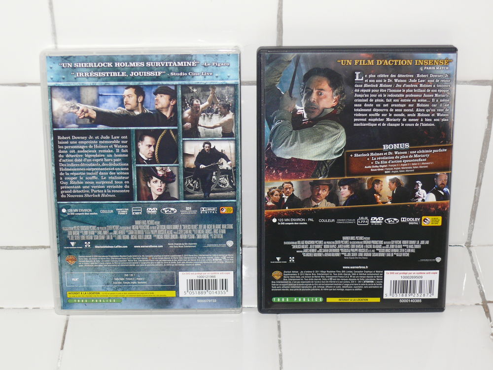 DVD : Collection "Sherlock Holmes" DVD et blu-ray
