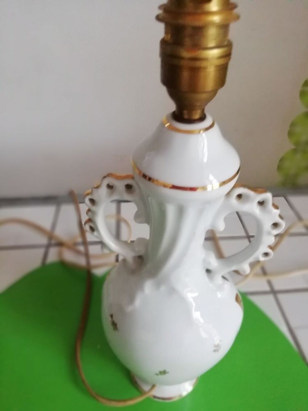 Lampe &agrave; poser vintage Décoration