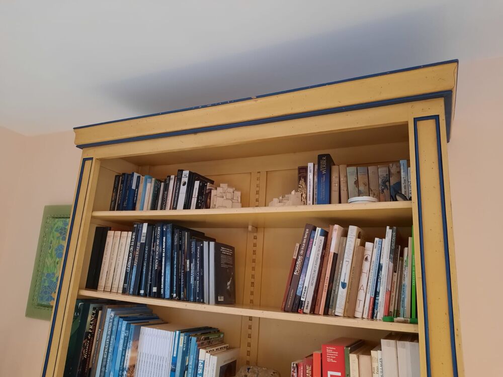 Biblioth&egrave;que Louis Philippe en merisier style autrichien Meubles