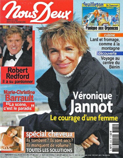 NOUS DEUX Magazine n3060 2006  Robert REDFORD  2 Castelnau-sur-Gupie (47)